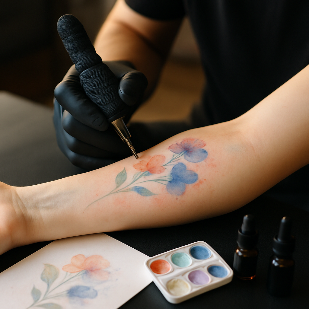 Aquarell Tattoo Stil – Einblicke von Benjamin Loyaute 2cbeecca 8aca 4bed 83b1 535dba22d167